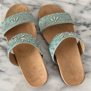 Naturalizer Mint Embellished Sandals